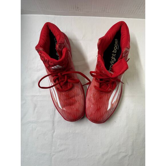 Adidas Crazy Light Boost Basketball sneakers Men’s size 14 -Red S85327 // 2014